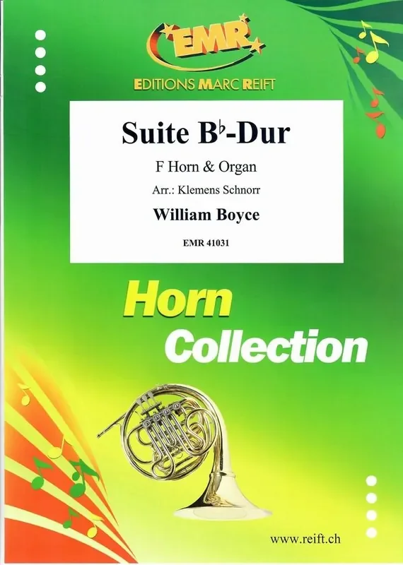 William Boyce Suite Bb-Dur (Arr. Klemens Schnorr) Horn mit Begleitung