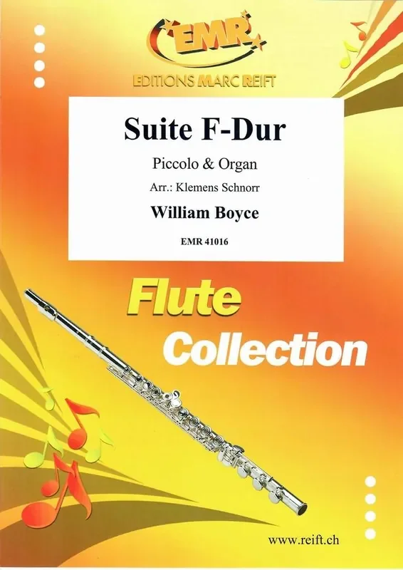 William Boyce Suite F-Dur (Arr. Klemens Schnorr) Piccoloflöte