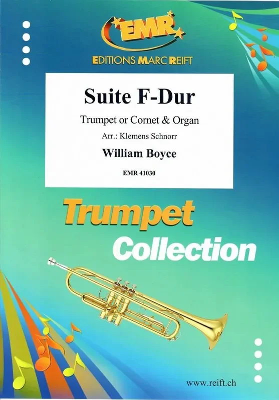 William Boyce Suite F-Dur (Arr. Klemens Schnorr) Trompete mit Begleitung