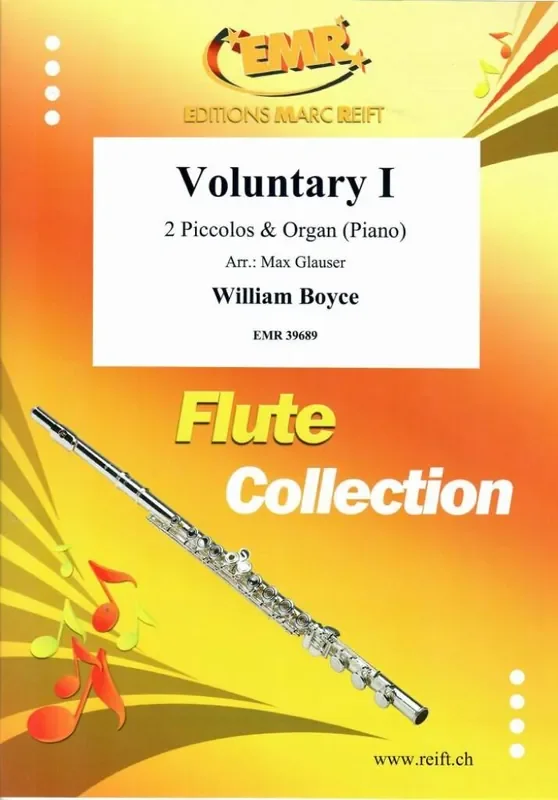 William Boyce Voluntary I (Arr. Max Glauser) Piccoloflöte