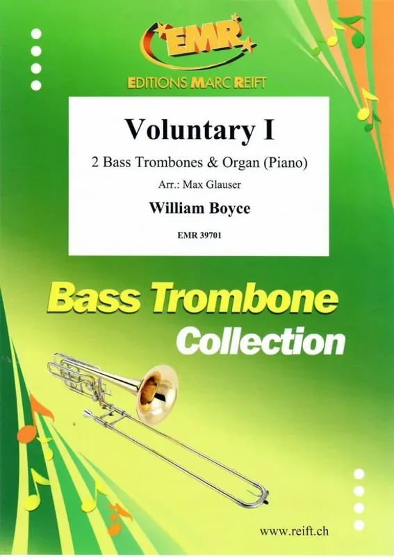 William Boyce Voluntary I (Arr. Max Glauser) Posaune Duett