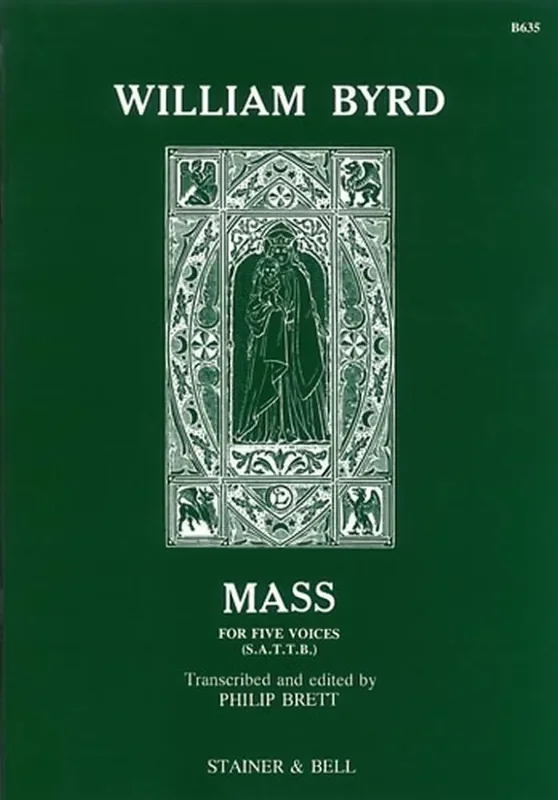William Byrd Mass For Five Voices Gemischter Chor mit Begleitung