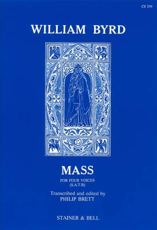 William Byrd Mass For Four Voices Gemischter Chor A cappella