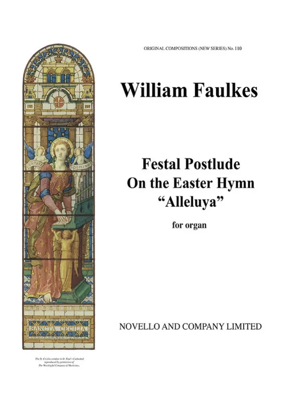 William Faulkes Festal Prelude On The Easter Hymn Orgel