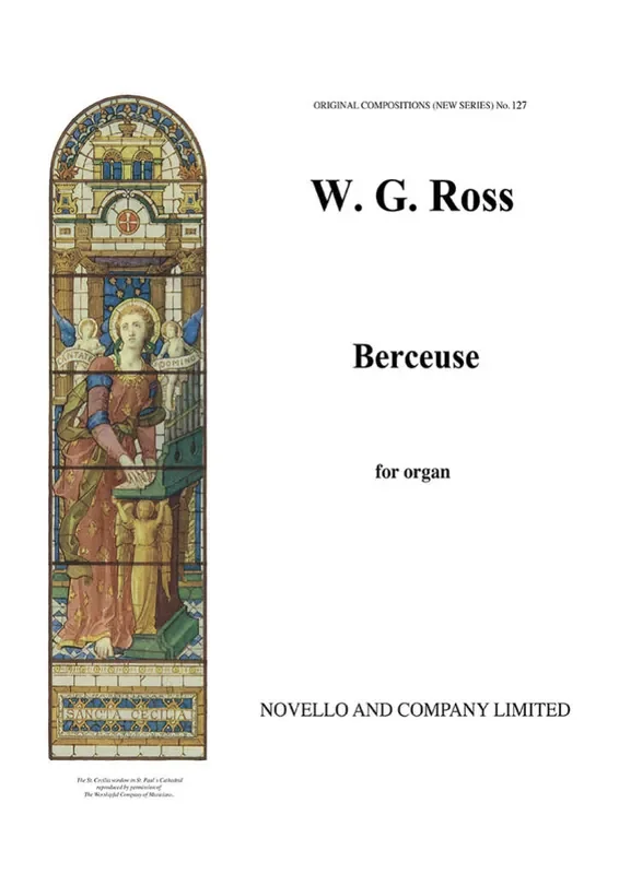 William G. Ross Berceuse Organ Orgel