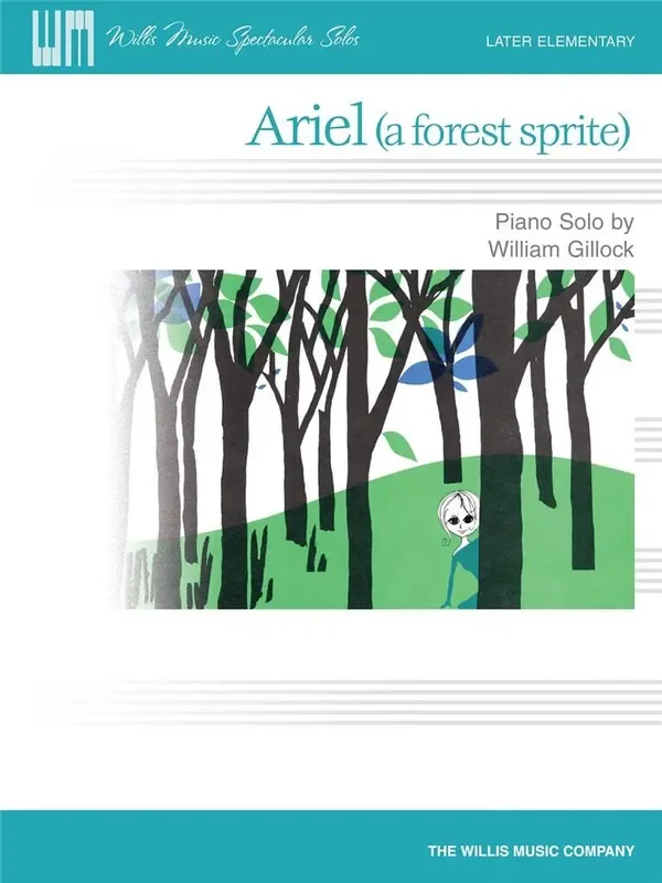William Gillock Ariel (A Forest Sprite) Klavier Solo