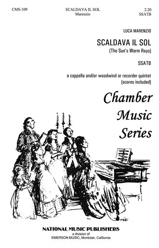 William Hall Scaldava Il Sol Gemischter Chor mit Begleitung