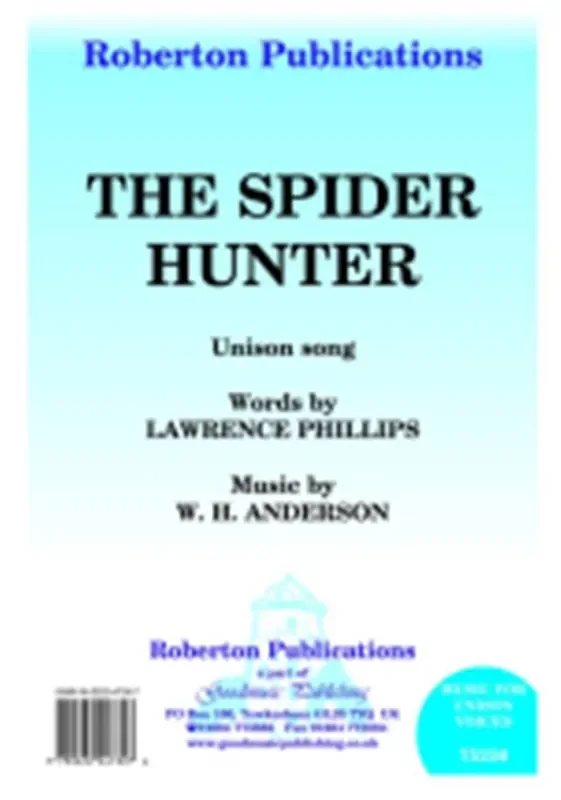 William Henry Anderson Spider Hunter Gemischter Chor mit Begleitung