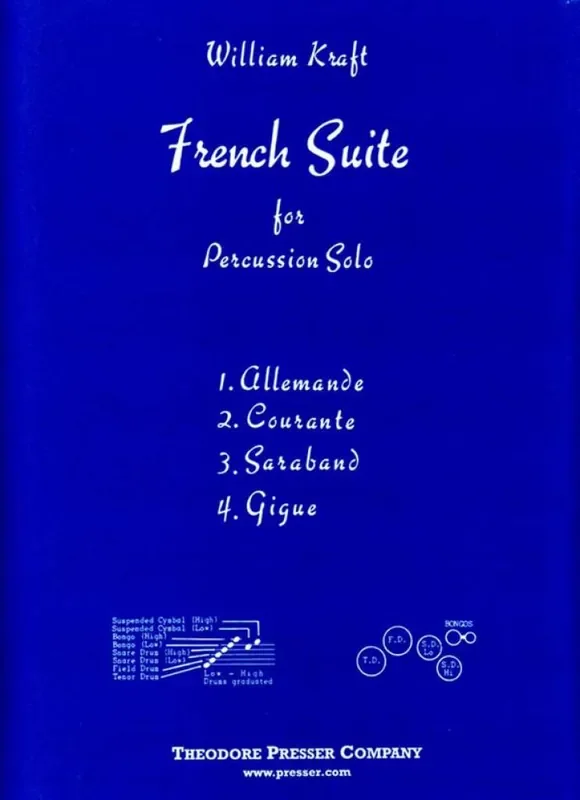 William Kraft French Suite Sonstige Percussion