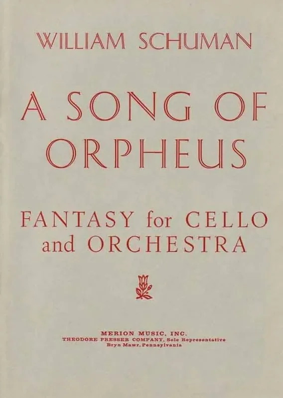 William Schuman A Song Of Orpheus Orchester mit Solo
