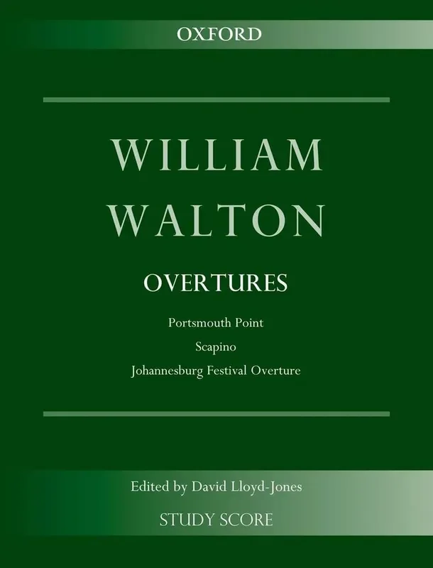 William Walton Overtures Orchester