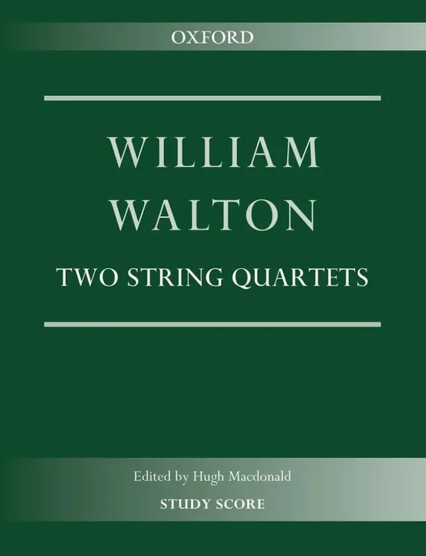 William Walton Two String Quartets Streichquartett