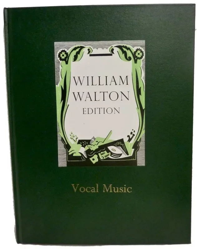 William Walton Vocal Music Gesang Solo