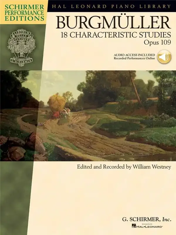 William Westney 18 Characteristic Studies, Op. 109 Klavier mit Begleitung