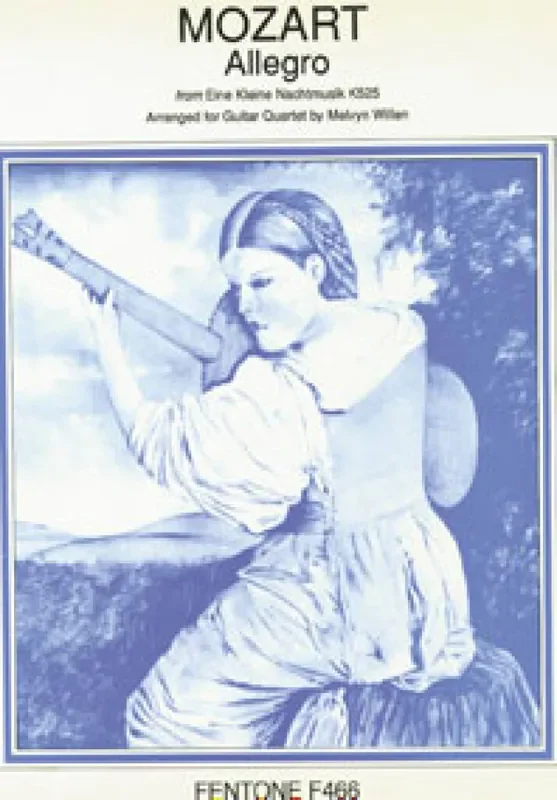 Wolfgang Amadeus Mozart Allegro (Arr. Melvyn Willen) Gitarre Trio / Quartett