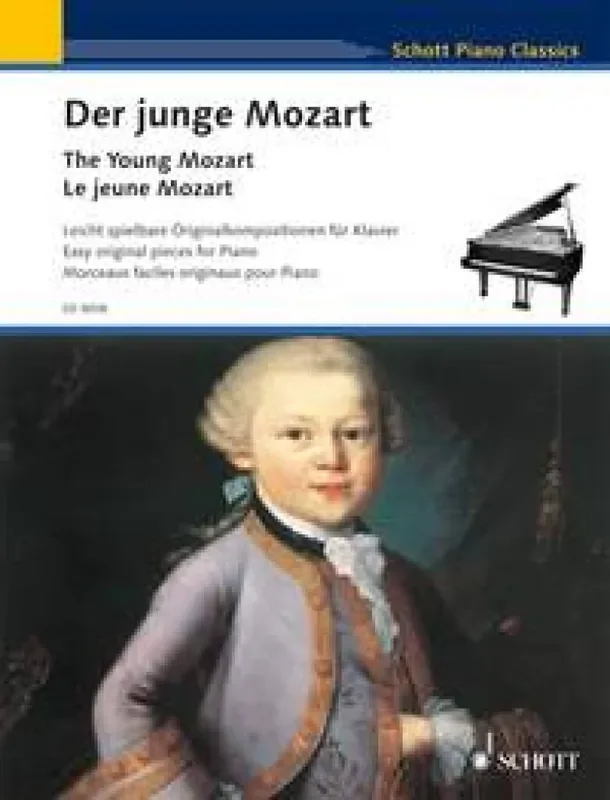 Wolfgang Amadeus Mozart Junge Mozart Klavier Solo