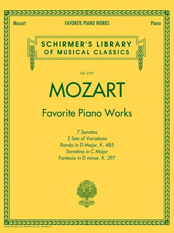 Wolfgang Amadeus Mozart Mozart – Favorite Piano Works Klavier Solo