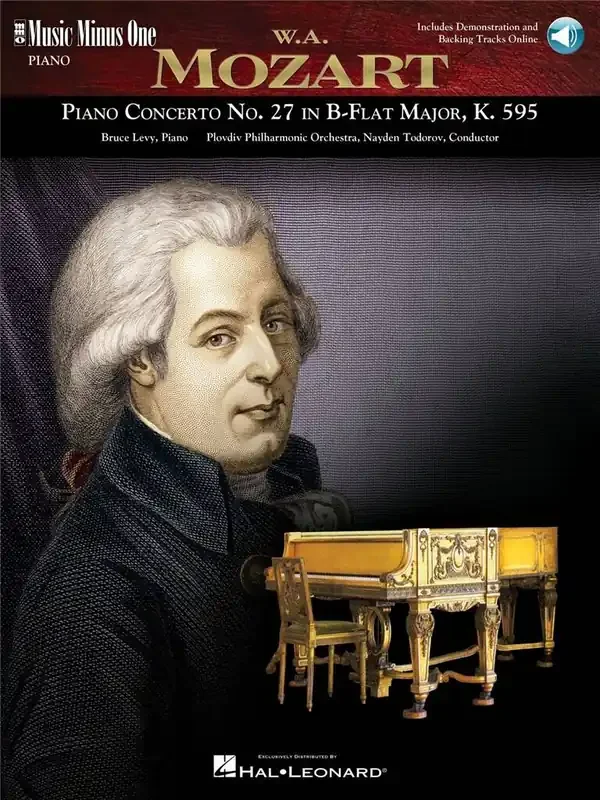 Wolfgang Amadeus Mozart Piano Concerto No. 27 in B-flat Major, KV595 Klavier Solo