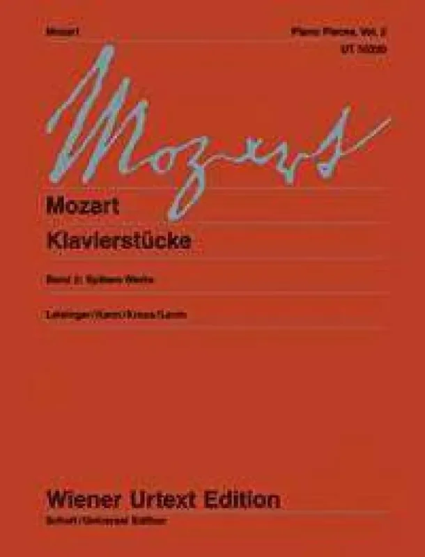 Wolfgang Amadeus Mozart Piano Pieces – Volume 2 (Arr. Hans Kann) Klavier Solo