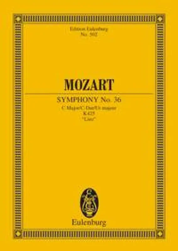 Wolfgang Amadeus Mozart Symphony No. 36 C Major K 425 Orchester
