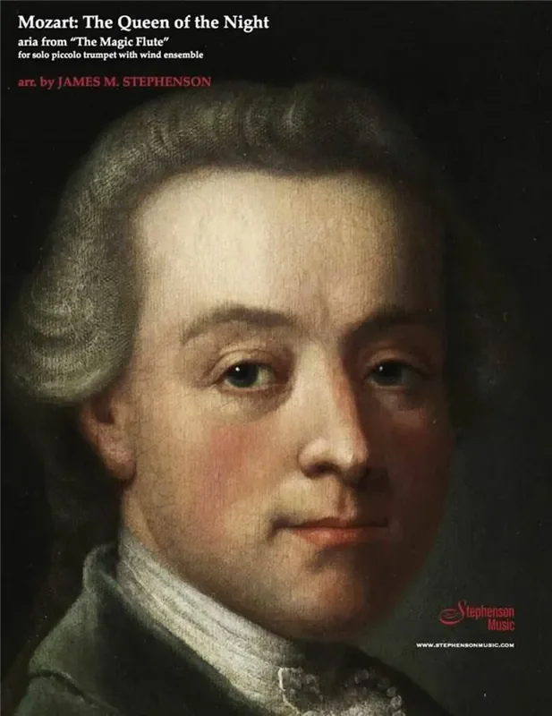 Wolfgang Amadeus Mozart The Queen of the Night (from The Magic Flute) (Arr. Jim Stephenson) Bläserensemble