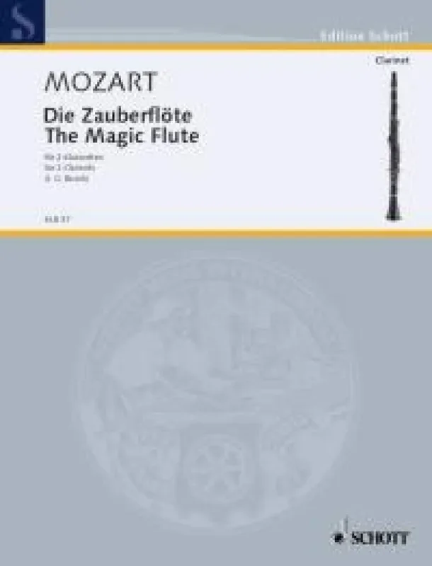 Wolfgang Amadeus Mozart Zauberflote Klarinette Duett