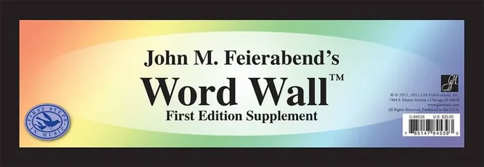 Word Wall, 1st Edition Supplement
