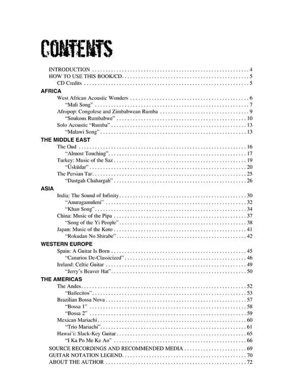 World Guitar Gitarre Solo