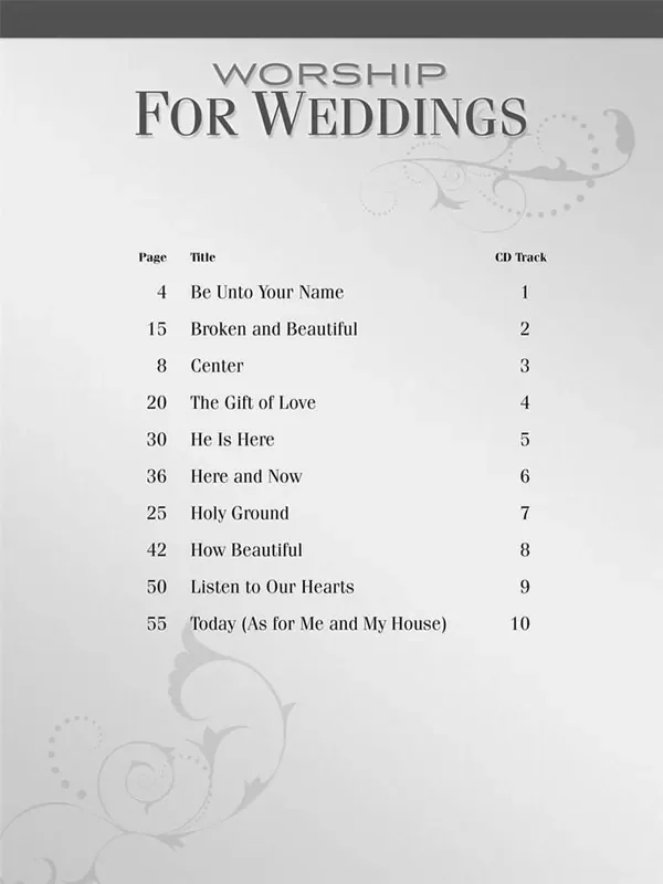 Worship for Weddings Klavier, Gesang, Gitarre (Songbooks)