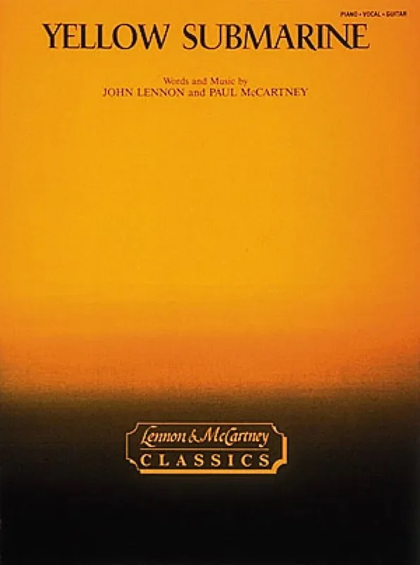 Yellow Submarine Gesang mit Klavier
