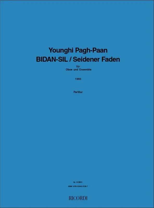 Younghi Pagh-Paan Bidan Sil (Seidener Faden) Kammerensemble