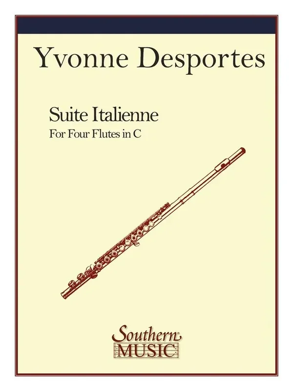 Yvonne Desportes Suite Italienne Flöte Ensemble