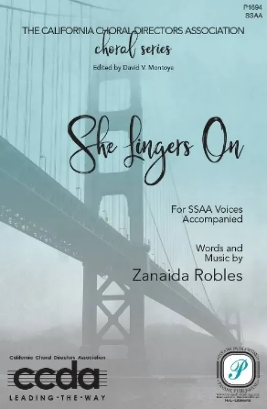 Zanaida Robles She Lingers On Frauenchor mit Begleitung