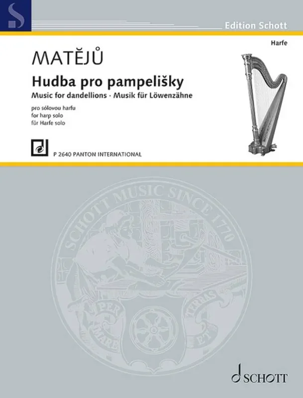 Zbynek Mateju Musik fur Lowenzahne Harfe Solo