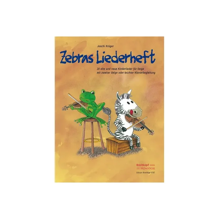 Zebras Liederheft 20 alte und neue Kinderlieder