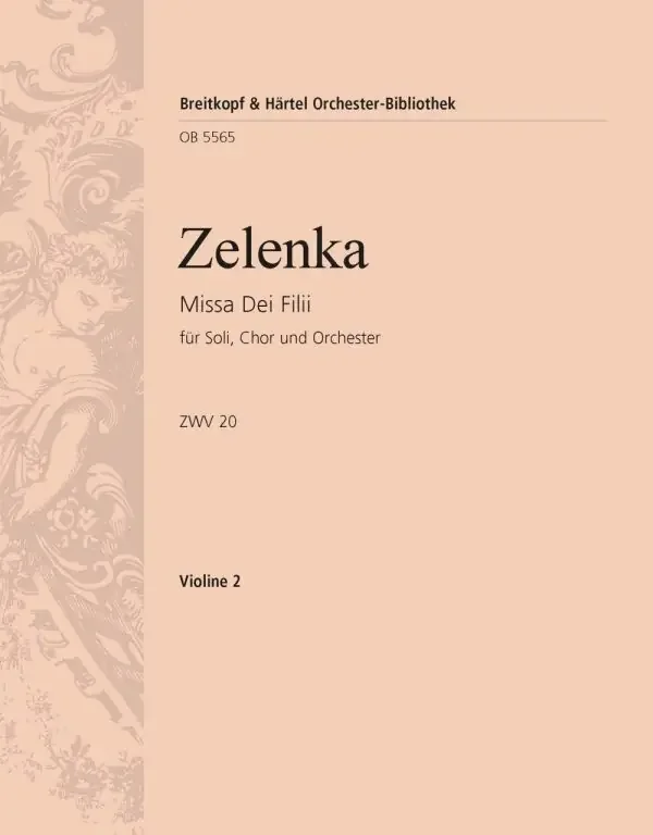 Zelenka, Jan Dismas Missa Dei Filii ZWV 20