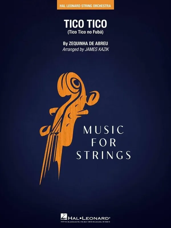 Zequinha Abreu Tico Tico (Tico Tico No Fubá) (Arr. James Kazik) Streichorchester