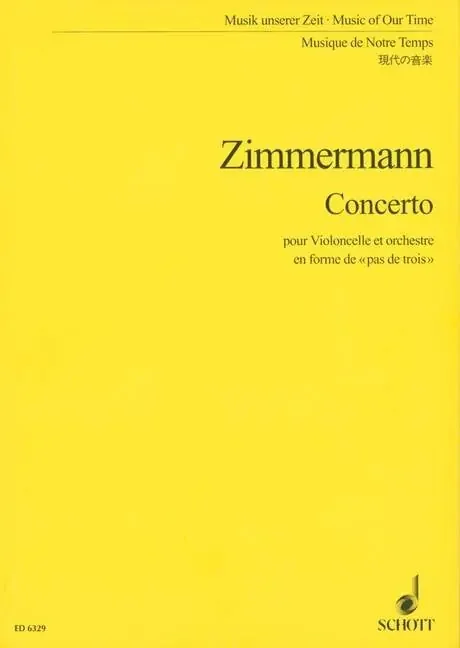 Zimmermann, Bernd Alois Concerto