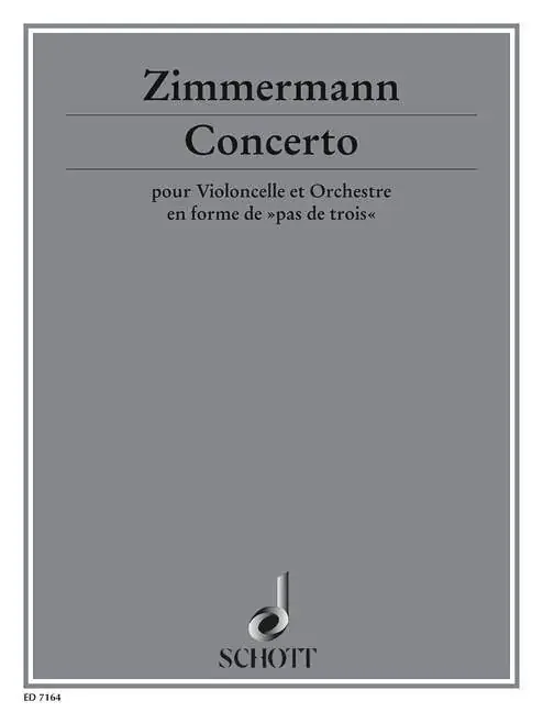 Zimmermann, Bernd Alois Concerto
