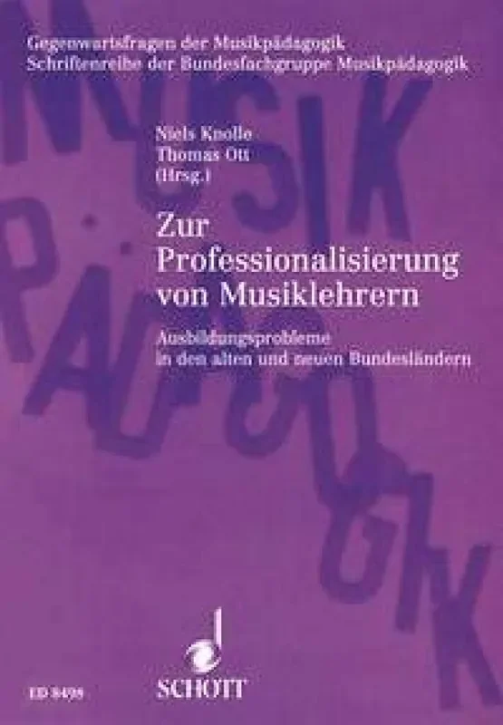 Zur Professionalisierung von Musiklehrern